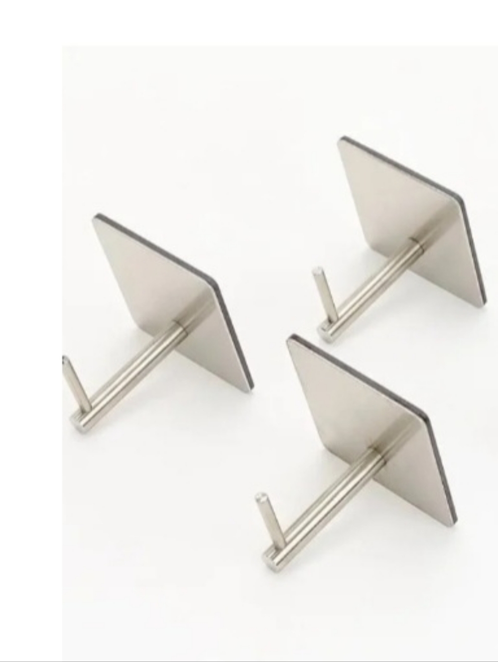 Set of 3 multi purpose magnetic wall hooks cruise ship ready